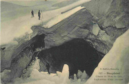 38 - Isère - Glacier Du Mont De Lans - Exploration D'une Crevasse - Animée - Correspondance - CPA - Voir Scans Recto-Ver - Altri & Non Classificati