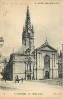 35 - Saint Malo - La Cathédrale - Animée - Voyagée En 1918 - CPA - Voir Scans Recto-Verso - Saint Malo