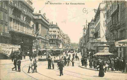 13 - Marseille - La Cannebière - Animée - Tramway - Carte Neuve - CPA - Voir Scans Recto-Verso - Canebière, Centre Ville