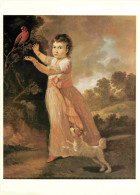 Art - Peinture - T. Kettle - Girl With A Parrot - Hove Museum Of Art Sussex - CPM - Carte Neuve - Voir Scans Recto-Verso - Malerei & Gemälde