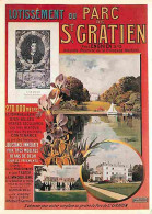 Publicite - Lotissement Du Parc De Saint Gratien Près D'Enghien - Illustration D'Hugo D'Alesi - Carte Neuve - CPM - Voir - Publicidad