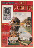 Publicite - Lotissement Du Parc De Saint Gratien Près D'Enghien - Illustration D'Hugo D'Alesi - Carte Neuve - CPM - Voir - Advertising