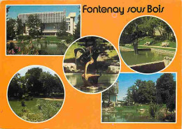 94 - Fontenay Sous Bois - Le Parc De L'Hôtel De Ville - Multivues - CPM - Voir Scans Recto-Verso - Fontenay Sous Bois