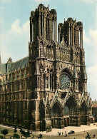 51 - Reims - Cathédrale Notre Dame - Façade - CPM - Carte Neuve - Voir Scans Recto-Verso - Reims