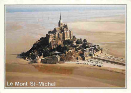 50 - Le Mont Saint Michel - Vue Générale Aérienne - Flamme Postale - CPM - Voir Scans Recto-Verso - Le Mont Saint Michel