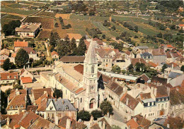 21 - Nuits Saint Georges - Eglise Saint Denis - Vue Aérienne - Carte Dentelée - CPSM Grand Format - Flamme Postale De Nu - Nuits Saint Georges