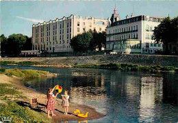 40 - Dax - Les Bords De L'Adour - Hotel Splendid Et Hotel Des Thermes - CPM - Voir Scans Recto-Verso - Dax