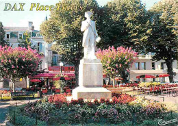 40 - Dax - La Place Thiers - Statue De Jean Charles De Borda - CPM - Voir Scans Recto-Verso - Dax