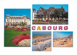 14 - Cabourg - Multivues - Plage - Automobiles - Flamme Postale - CPM - Voir Scans Recto-Verso - Cabourg