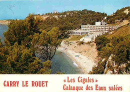 13 - Carry Le Rouet - Village Vacances Les Cigales - Calanque Des Eaux Salées - Plages - Flamme Postale - CPM - Voir Sca - Carry-le-Rouet