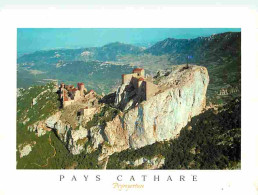 11 - Duilhac Sous Peyrepertuse - Château Cathare De Peyrepertuse - Vue Aérienne - CPM - Voir Scans Recto-Verso - Otros & Sin Clasificación