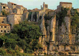 07 - Balazuc - Le Village Au-dessus Des Falaises Surplombant L'Ardèche - CPM - Voir Scans Recto-Verso - Autres & Non Classés