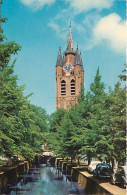 Pays-Bas - Nederland - Delft - Oude Delft Met Oude Kerk - Eglise - CPSM Format CPA - Voir Scans Recto-Verso - Delft