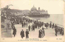 06 - Nice - La Jetée-Promenade Et La Promenade Des Anglais - Animée - CPA - Oblitération Ronde De 1917 - Voir Scans Rect - Sonstige & Ohne Zuordnung