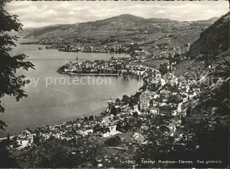 11644174 Territet Montreux Et Clarens Vue Generale Lac Leman Territet - Autres & Non Classés