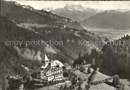 11644163 Les Avants Hotel De Souloup Vue Aerienne Et Les Alpes Les Avants - Altri & Non Classificati