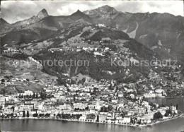 11644134 Montreux VD Vue Panoramique Dent De Jaman Rochers De Naye Lac Leman Mon - Autres & Non Classés