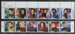 Großbritannien 4685-4696 Postfrisch Als Sechserstreifen Star Trek #KN423 - Otros & Sin Clasificación