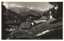 VOLDERTAL, TIROL, ARCHITECTURE, MOUNTAIN, AUSTRIA, POSTCARD - Sonstige & Ohne Zuordnung