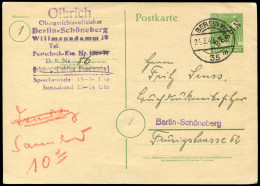 Berlin, 1949, P 1 D, Brief - Other & Unclassified