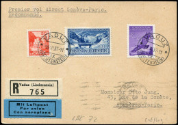 Liechtenstein, 1937, Brief - Autres & Non Classés