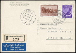 Liechtenstein, 1937, Brief - Otros & Sin Clasificación