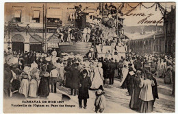 NIZZA - CARNAVAL DE NICE 1907 - VAUDEVILLE DE L'OPIUM AU PAYS DES SONGES - Vedi Retro - Formato Piccolo - Autres & Non Classés