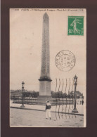 CPA - 75 - Paris - L'Obélisque De Louqsor, Place De La Concorde - Animée - Circulée En 1923 - Altri Monumenti, Edifici