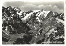 11644103 Seealpsee Mit Meglisalp Schaefler Saentis Altmann Appenzeller Alpen Fli - Autres & Non Classés