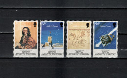 BAT British Antarctic Territory 1986 Space, Halley's Comet Set Of 4 MNH - Oceania