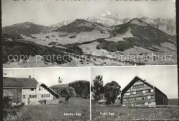 11644076 Urnaesch AR Alpenpanorama Blick Von Der Egg Berghaus Kaestlis Egg Tubi  - Other & Unclassified