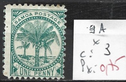 SAMOA 9A * Côte 3 € - Samoa (Staat)