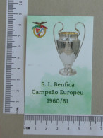 CALENDAR  - BENFICA - 2022 - 2 SCANS  - (Nº59134) - Kleinformat : 2001-...