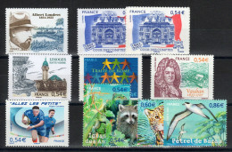 YV 4027 / 4028 / 4028A / 4029 / 4030 / 4031 / 4032 / 4033 à 4036 N** MNH Luxe - Prix = Faciale - Ungebraucht