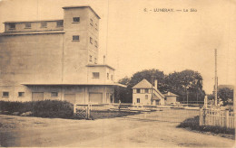 P-24-Mi-Is-1377 : LUNERAY. LE SILO. PASSAGE A NIVEAU. LIGNE DE CHEMIN DE FER - Sonstige & Ohne Zuordnung