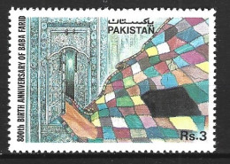 PAKISTAN. N°736 De 1989. Patchwork. - Textiel