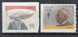 2022 Norway Amundsen Explorer Zeppelin Arctic Ships  Complete Set Of 2 MNH - Nuevos