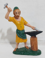 66100 Pastorello Presepe - Statuina In Plastica - Fabbro - Presepi