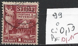 SAMOA 99 Oblitéré Côte 0.50 € - Samoa