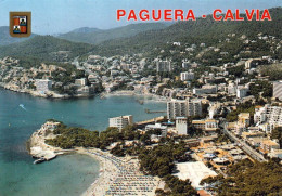 1 AK Spanien * Blick Auf Paguera Calvia - Luftbildaufnahme - Ein Touristenort Auf Mallorca * - Mallorca