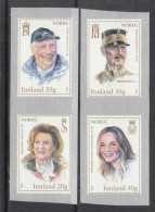 2022 Norway Royal Birthdays Royalty Complete Set Of 4 MNH - Ungebraucht