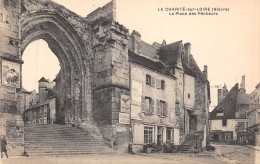 P-24-Mi-Is-1380 : LA CHARITE. PLACE DES PECHEURS. AFFICHES MURALES PUBLICITAIRES - La Charité Sur Loire