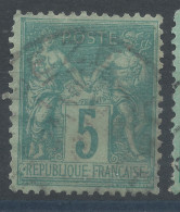 Lot N°83274   N°75, Oblitéré Cachet à Date à Déchiffrer - 1876-1898 Sage (Tipo II)