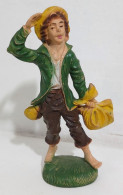 66109 Pastorello Presepe - Statuina In Plastica - Viandante - Presepi