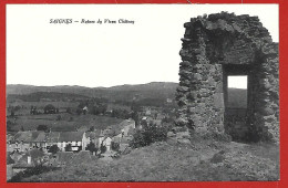 Saignes (15) Ruines Du Vieux Château 2scans - Sonstige & Ohne Zuordnung