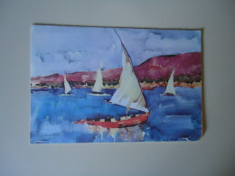 EGYPT   POSTCARDS  CANAL NILE PORT SAID     MORE  PURHASES 10% DISCOUNT - Andere & Zonder Classificatie