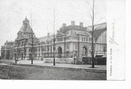 Tournai   La Gare  En 1914 - Doornik