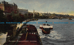 R043868 Victoria Embankment. London. J. W. B. Commercial. 1915 - Altri & Non Classificati