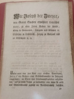 Lettre, Wien 1787 - ...-1850 Prefilatelia
