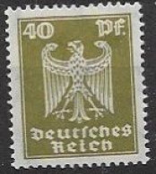 Reich Mh * 1924 - Unused Stamps